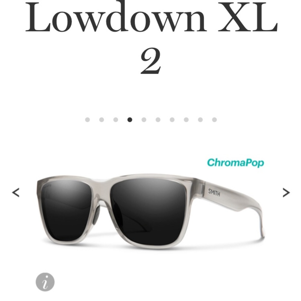 NWT: SMITH LOW DOWN XL 2 SUNGLASSES